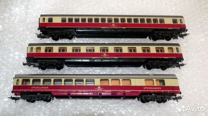 Пассажирский состав, H0