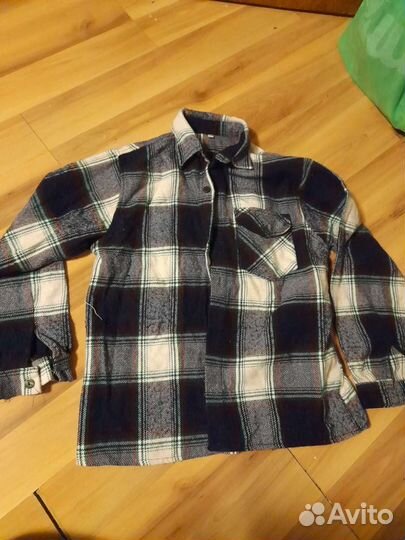 Рубашка для мальчика теплая