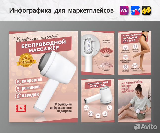 Графический дизайнер полиграфия, маркетплейс