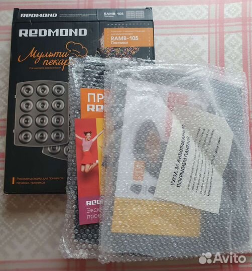 Панели для мультипекаря redmond. ramb-105 пончики