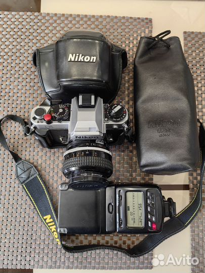 Nikon FA, Nikon Nikkor 55 mm f1.2