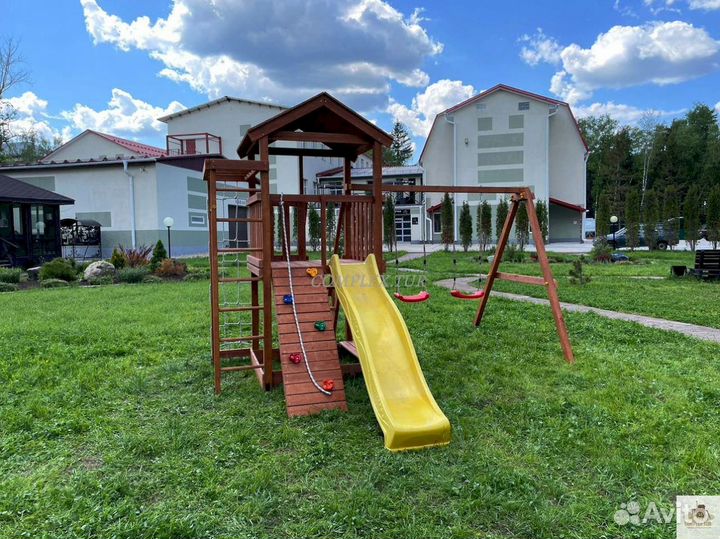 Детская игровая площадка безопасная