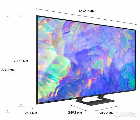 Телевизор LED Samsung UE55CU8500uxru