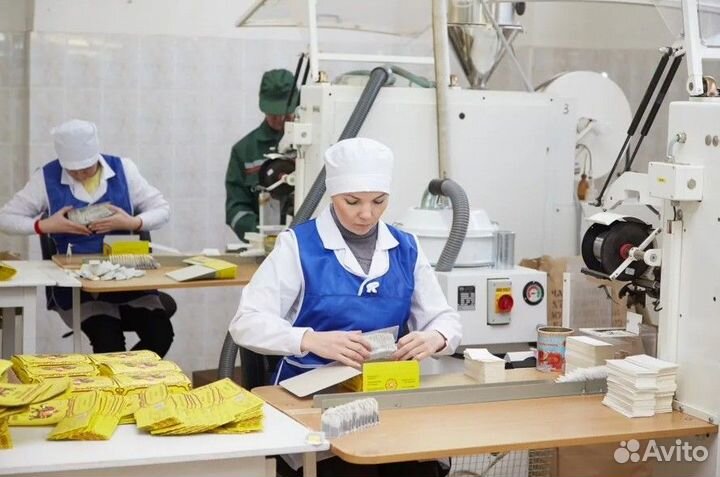 Упаковщица чая Легкая вахта в Москве