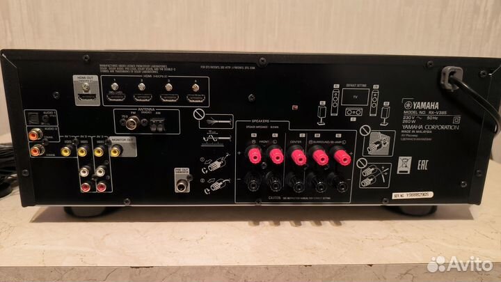 Yamaha RX-V385 5.1 4К 60Гц Bluetooth USB hdmi 2.0