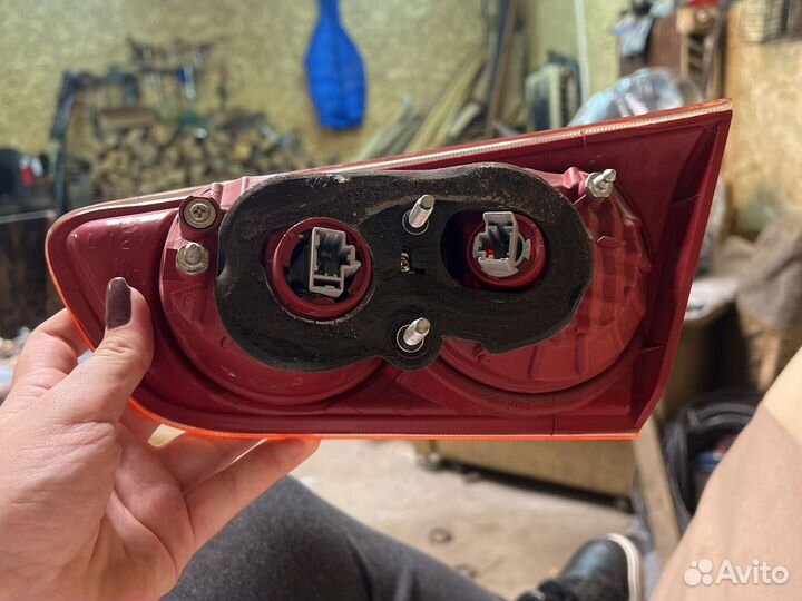 Задние фонари на mitsubishi lancer 10