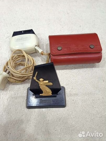 Электробритва Нева-3, сувенир Волгоград СССР