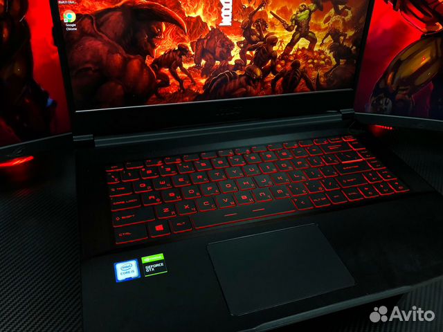 Игровой ноутбук MSI Geforce GTX 1650 IPS i5 i7 объявление продам