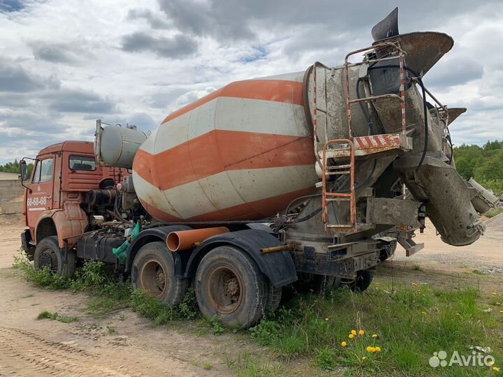Автобетоносмеситель КАМАЗ 53229R, 2005