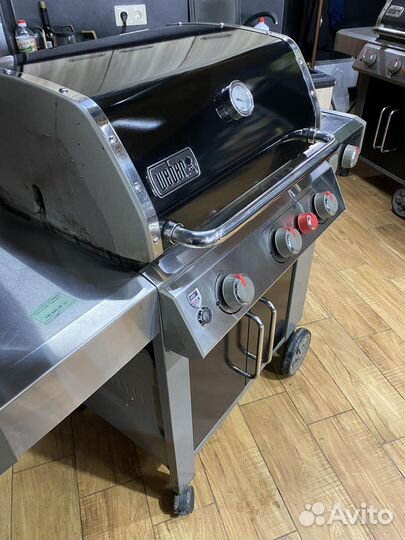 Газовый гриль б/у weber genesis II EP-335 GBS