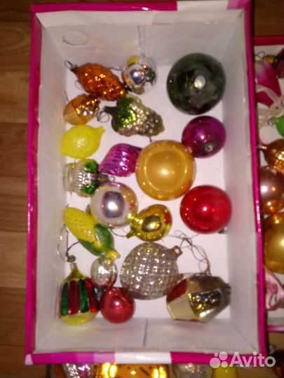 Елочные игрушки СССР