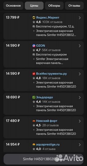 Встраиваемая варочная панель электрическая новая