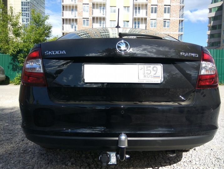 Фаркоп Лидер-Плюс для Volkswagen Polo/Scoda Rapid