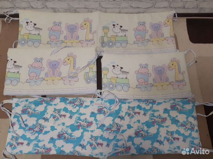 Бортики в детскую кроватку