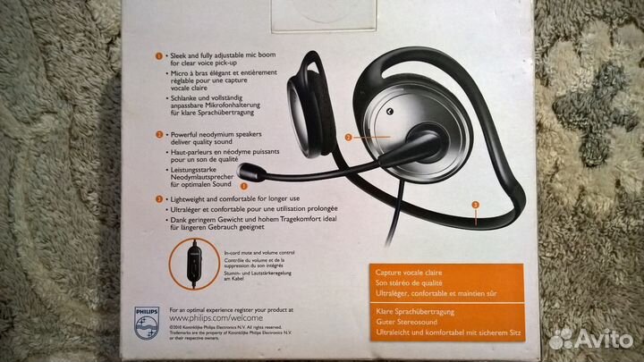 Гарнитура к пк philips SHM6103U/10