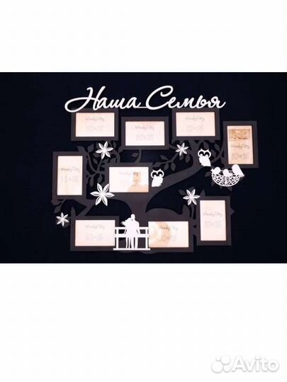 Семейная фоторамка