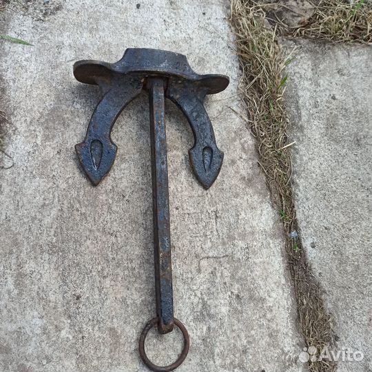 Морская тематика :(Кнехт) Парная тумба,Якорь малый