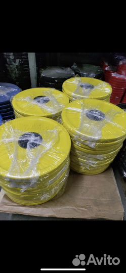 Диски обрезиненные