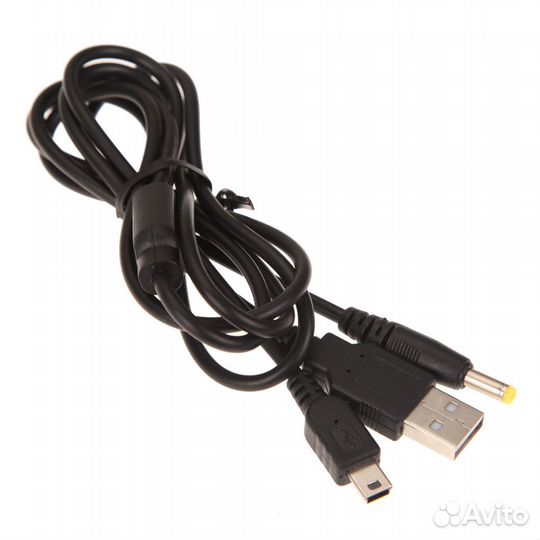 USB Кабель 2 в 1 для PSP 2000/3000