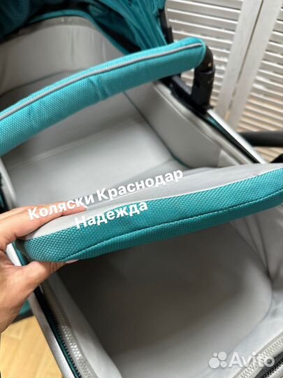 Коляска 2в1 luxmom 558 изумруд