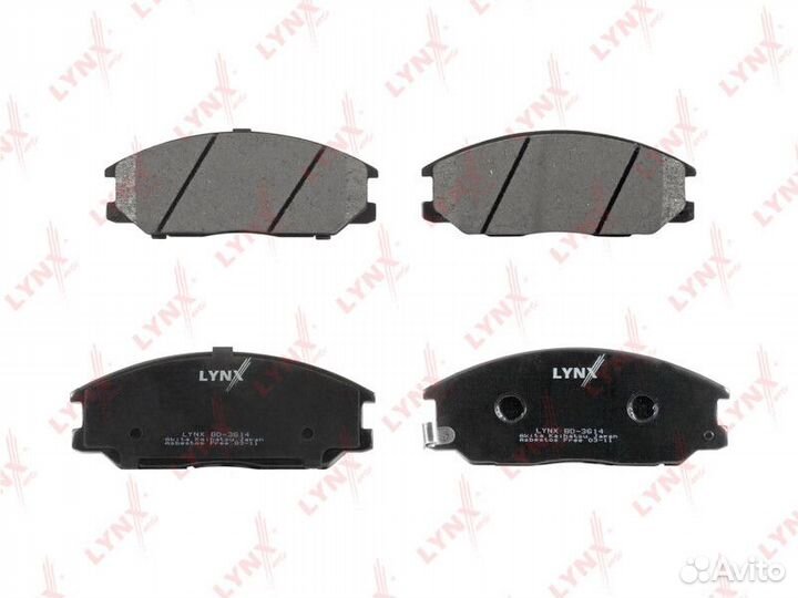 Колодки дисковые lynxauto BD-3614