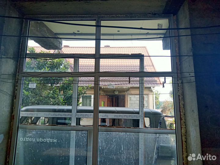 Окна пластиковые бу глухие