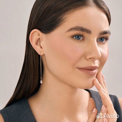 Серьги sokolov из золота, 72-00476