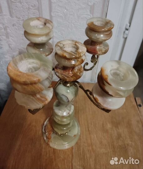 Подсвечник из оникса