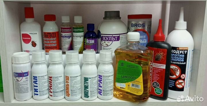 Средство от Тараканов Клопов и всех паразитов