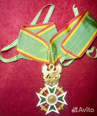 Франция Орден Командор; медаль военная; за ранение