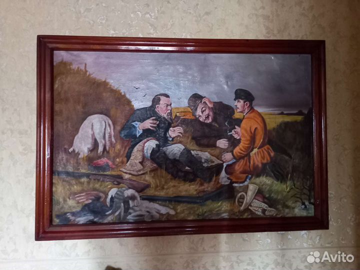 Картина маслом на холсте большая
