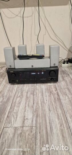 Av ресивер бу 5.1 Denon Avr 1604, колонки Yamaha