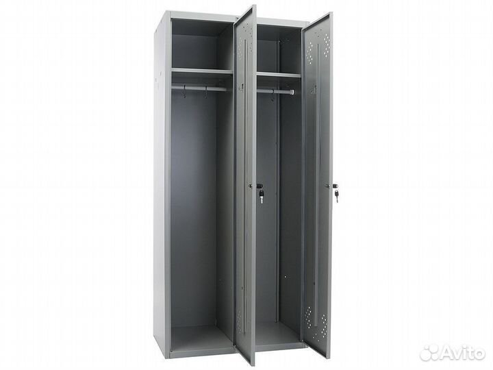 Шкаф для раздевалок Практик LS 21-80 (Оптом)