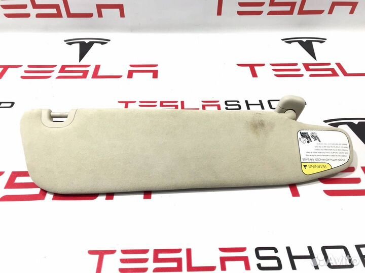 Солнцезащитный козырек левый Tesla Model S 2013