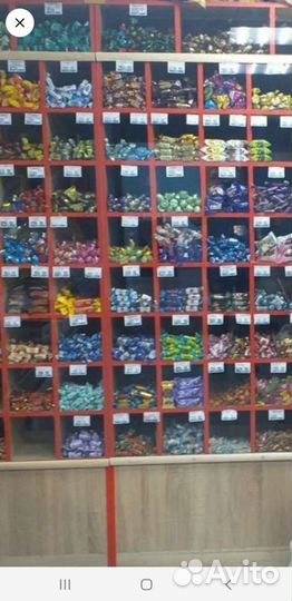 Стеллаж для конфет