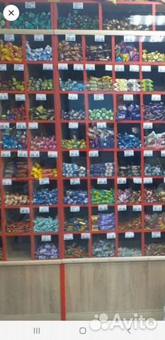 Стеллаж для конфет