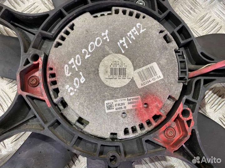 Вентилятор радиатора, BMW X5 E70 2007