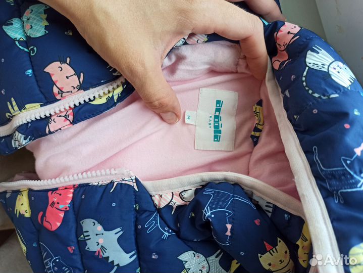 Куртка для девочки 74