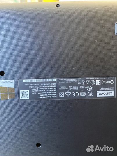 Ноутбук lenovo