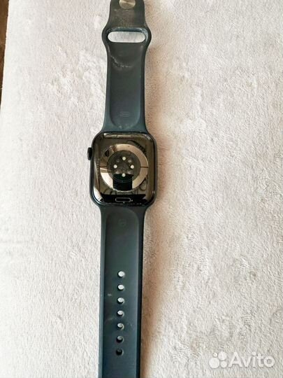 Часы apple watch 7 45 mm черные