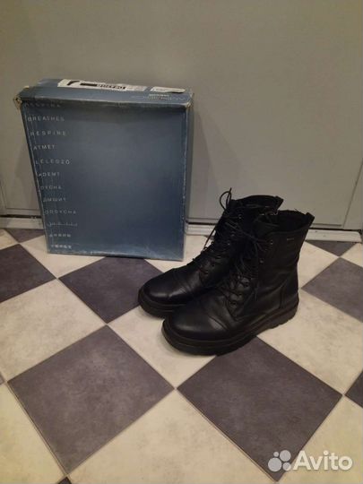 Ботинки кожаные geox