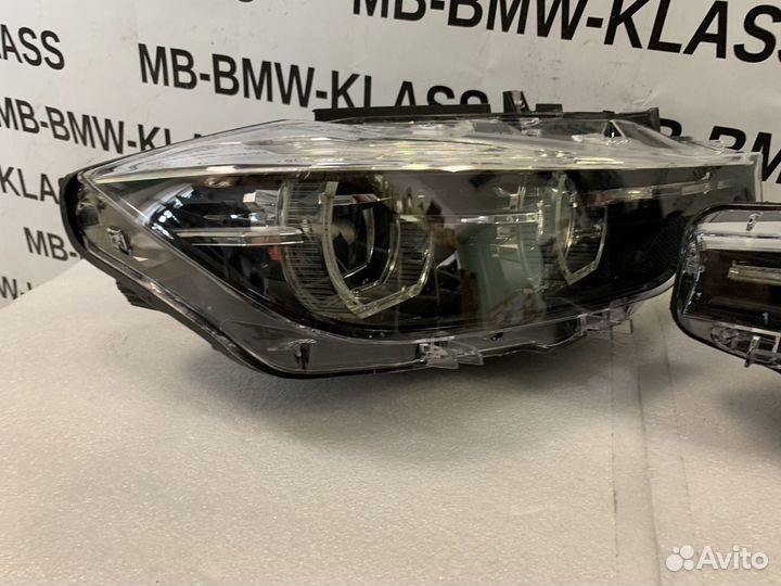 Фары правая левая LED Bmw F30 bmw Ф30 лед