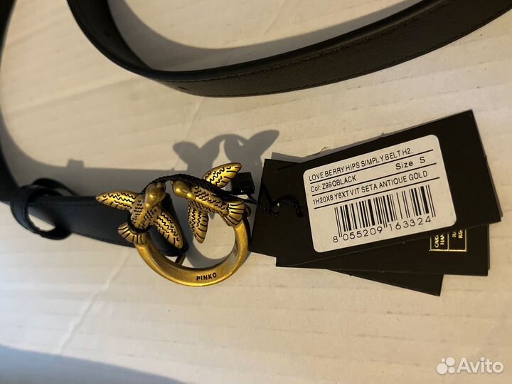 Ремень Pinko S натуральная кожа