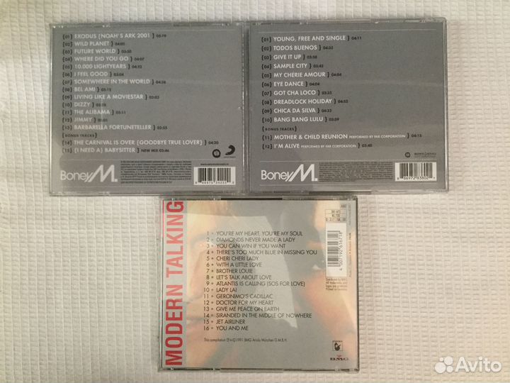 Boney M,Modern Talking-CD