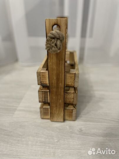 Ящик деревянный подарочный