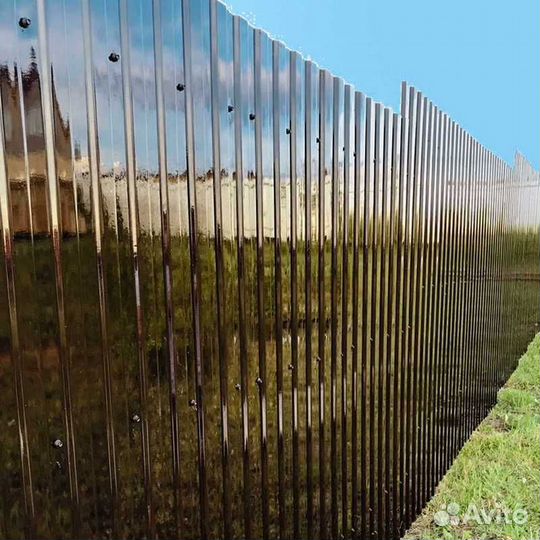 Профнастил пластиковый пэт цветной прозрачный