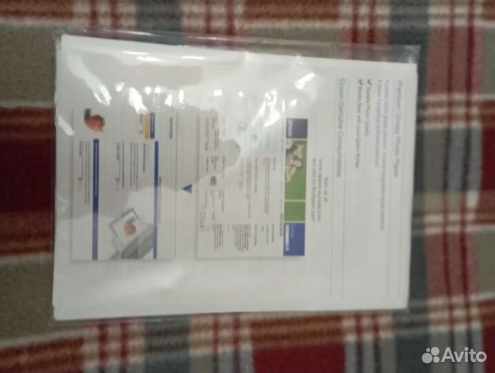 Фотобумага epson 8 листов 13*18