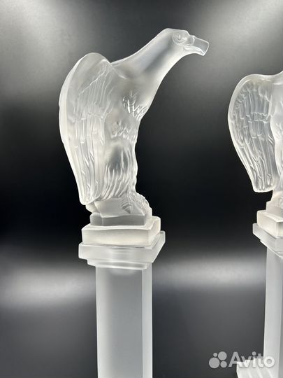 Хрустальные статуэтки Орлы, Чехия, 1930-1932 год