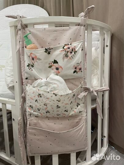 Детская кроватка трансформер 25 предметов