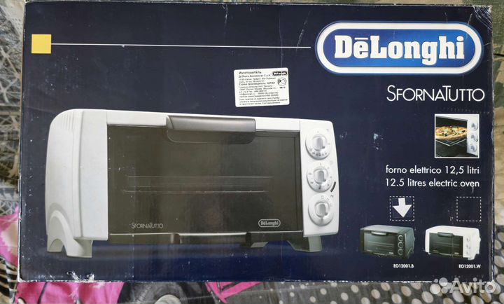 Мини-печь Delonghi EO12001.B